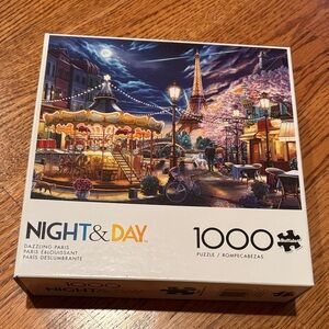 Buffalo 1,000 Piece Paris Night&Day Puzzle